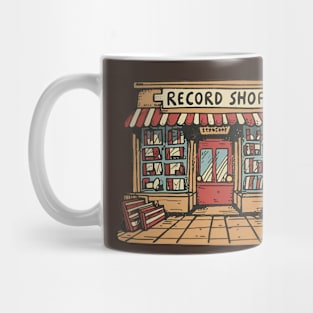 record shop Mug